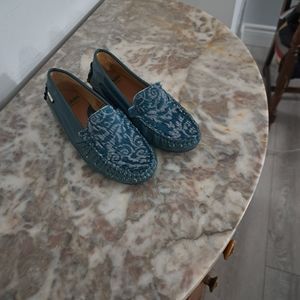 Fascani Kids Girls Blue Dress Shoes Size 29 (US 11.5) New Unboxed